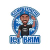 Iced Out DC Slim Pin