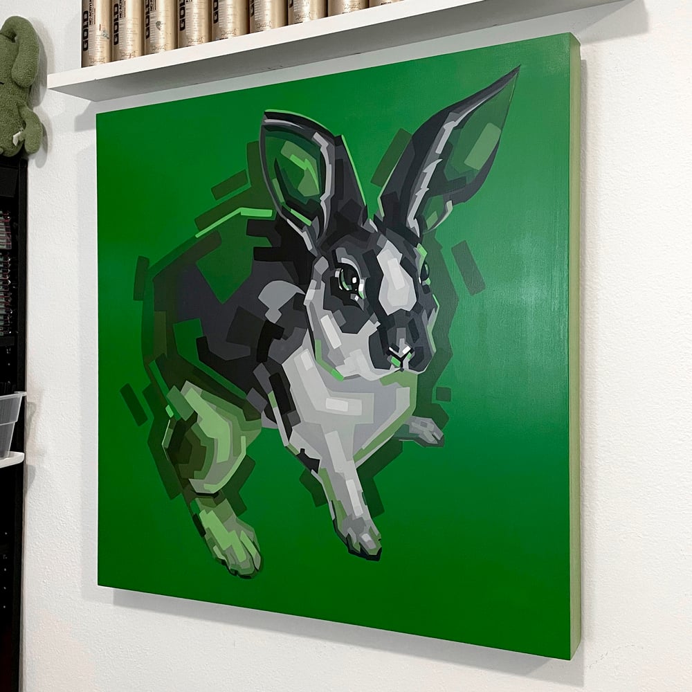 Big Rabbit - Original Painting