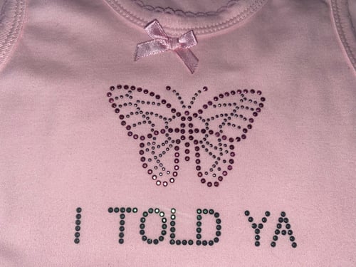 Image of 🎀I Told Ya Tank Top Pink Pre Order  🎀