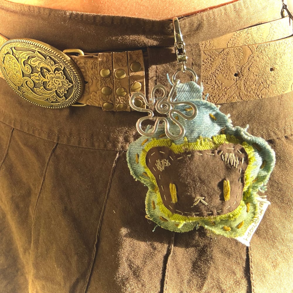 patch plush keychain