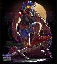 Viktoriia (Werewolf Woman) Full Body Art