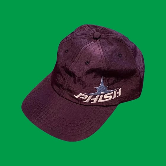 Image of Phish Vintage 90’s Nylon Hat! Brand NEW!  - Purple