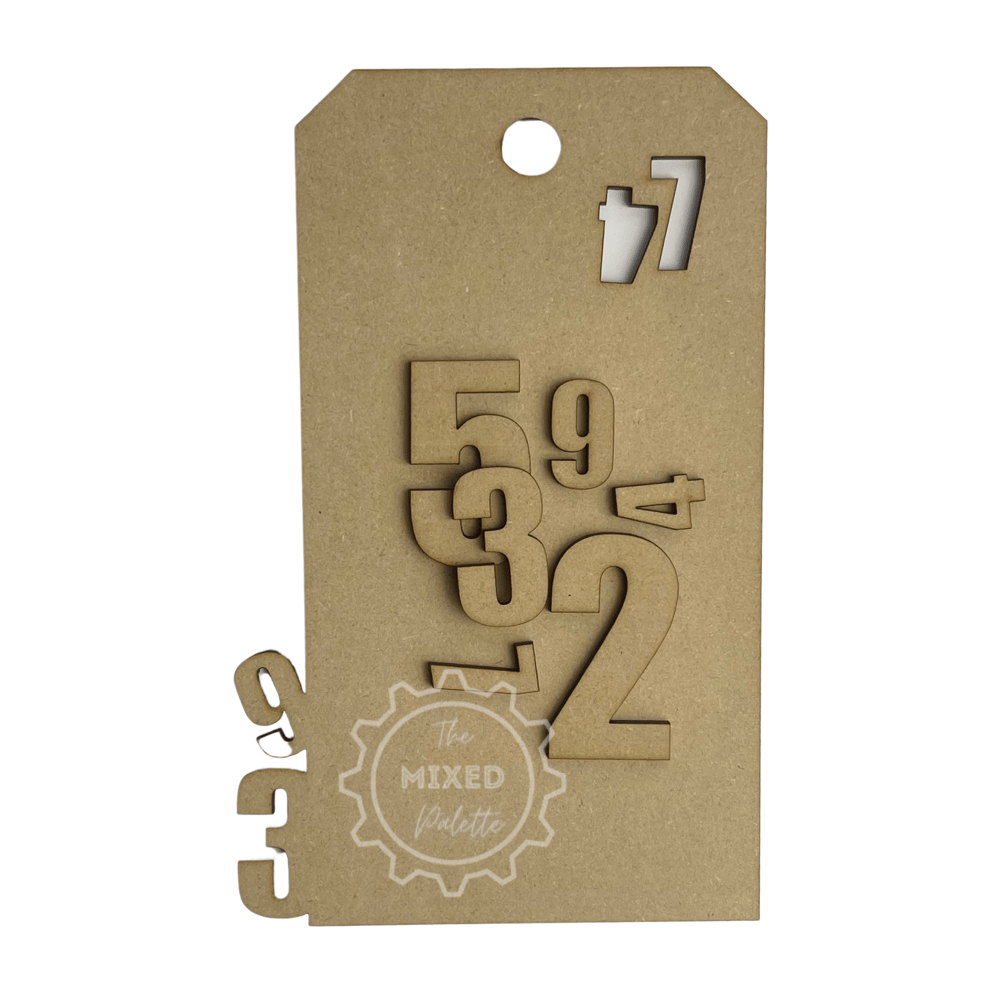 Jumbles Number Tag