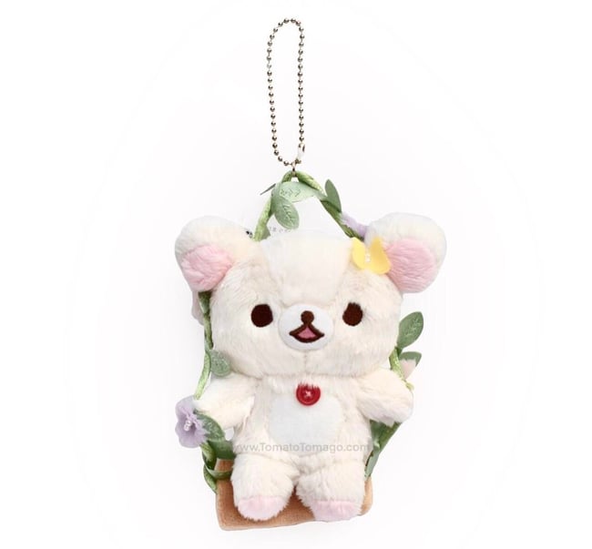 Rilakkuma - Korilakkuma Swing Plush Keychain