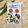 Orange Protea Earrings