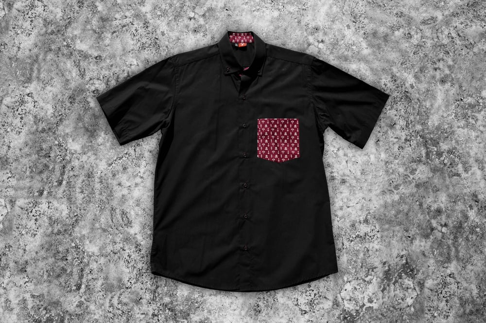 Patterns of Evil Black Shirt