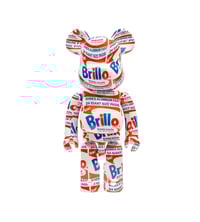 Image 1 of ANDY WARHOL BRILLO 1000% Be@rbrick 