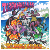 Image 1 of TERRANULLIUS - BEACHABILLY BAD BOYS (LP) PURPLE, LTD 100