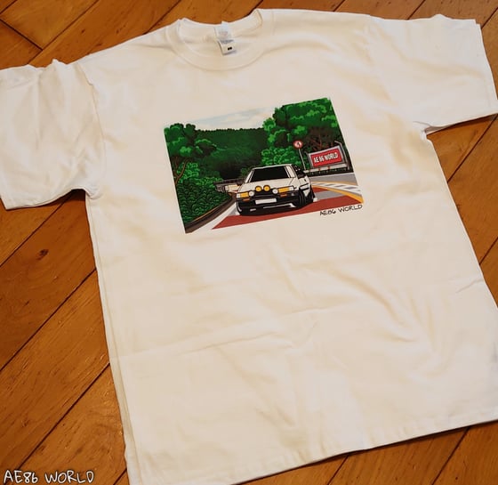 Image of AE86 WORLD Touge T-Shirt