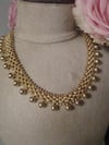 HEAVY VICTORIAN GILT 57G 15INCHES COLLAR SUBLIME QUALITY NECKLACE