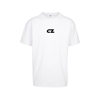 “CZ” TEE WHITE/BLACK