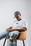 “CZ” TEE WHITE/BLACK
