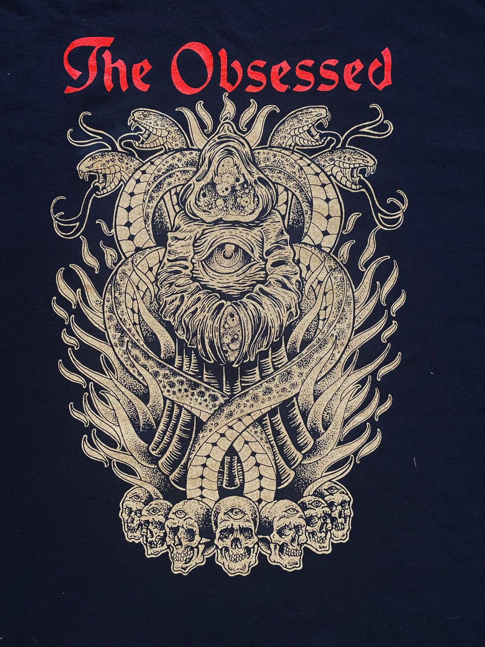 The Obsessed - Golden Snake Druid Shirt