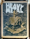 Grant Morrison - Heavy Metal Screenprint - SIGNED