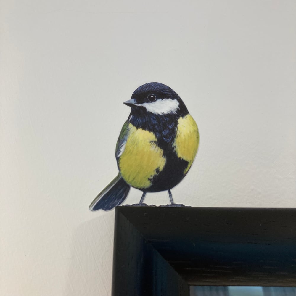 Image of Gerald Great Tit ~ Wall Sticker