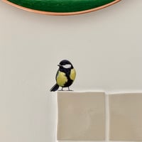 Image 2 of Gerald Great Tit ~ Removable Wall sticker