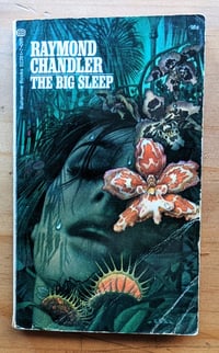 The Big Sleep by Raymond Chandler (Tom Adams cover)