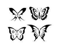 limited edition decorative butterfly 