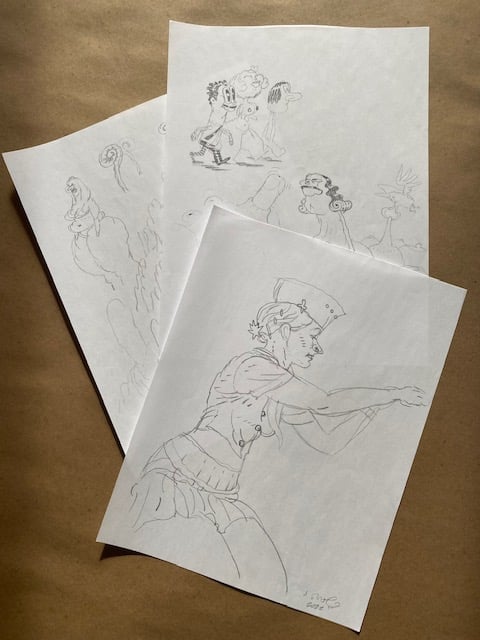 Assorted Doodles, Batch 001