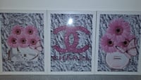 Image 2 of PINK N SILVER COCO INSPIRED GLOSSY PRINT SET 