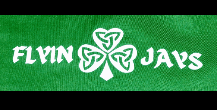 Flyin Jays Celtic shamrock design 