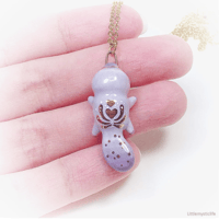 Image 3 of Purple platypus necklace