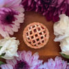 Lattice Cherry Pie Magnet