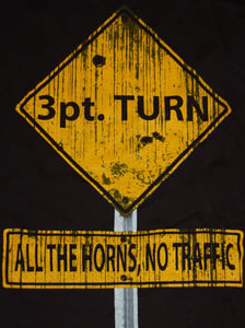 Image of "All The Horns, No Traffic" T-Shirt