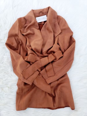 Image of Athyna Faux Suede Jacket