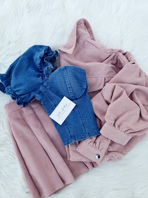 Image of Angy Denim Top 