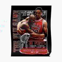 Image 1 of Michael Jordan [ The Flu Game] Graphic  Tee