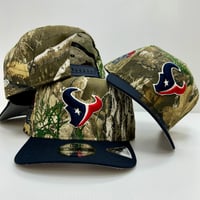 Image 1 of New Era 9Fifty A-Frame Pre Curved Texans 