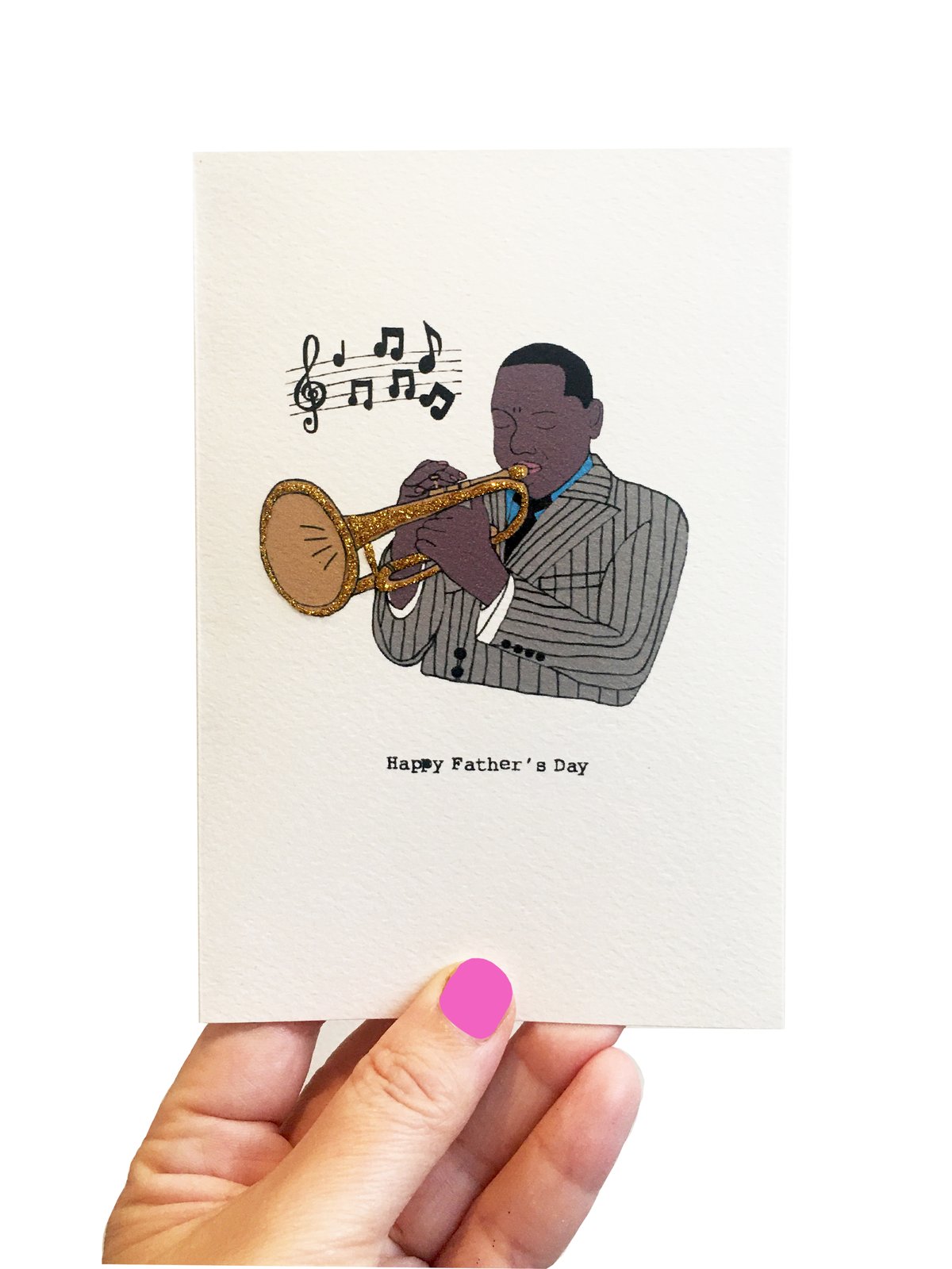 Jazz Happy Birthday Card / Jazz Father's Day  Card