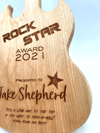 Guitar SG Cherry Wood Award
