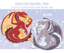 Image 1 of Dragon Enamel Pins