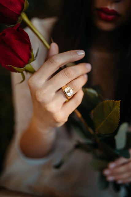 Image of Anillo Faz acabado ORO