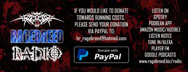 Image of Donations Welcome for Ragebreed Radio