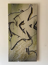 Image 1 of "G" Hand painted original canvas 