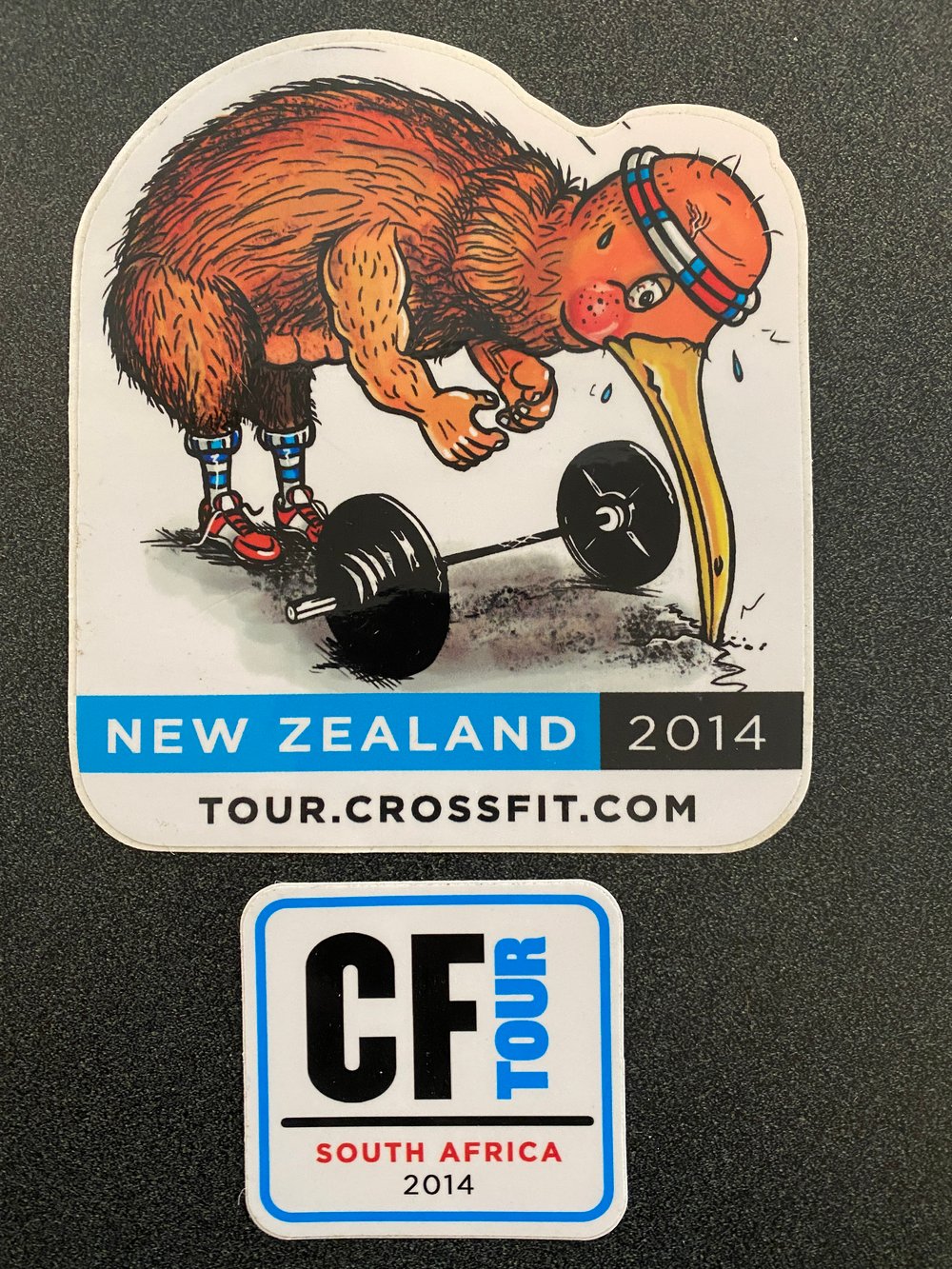 Image of New Zealand 2014 CrossFit Tour Sticker 5.5" x 5"