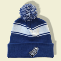 Royal Knit Pom Beanie