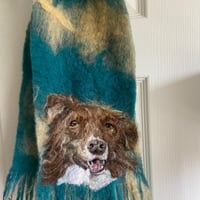 Image 2 of Wet Felted Scarf  