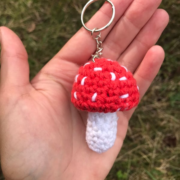 Image of Mushroom Keychain 🍄