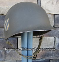 Image 5 of WWII McCord M1 Helmet 3rd Infantry Division, 7th Infantry Regiment