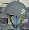 WWII McCord M1 Helmet 3rd Infantry Division, 7th Infantry Regiment