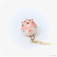 Image 4 of Puffer fish necklace