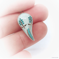 Image 4 of Turquoise tadpole necklace