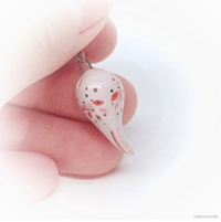 Image 3 of Pink tadpole necklace