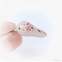 Image 4 of Pink tadpole necklace