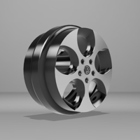 1/64 Scale VW Detroit Wheels 9mm