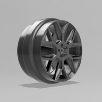 1/64 Scale VW GTI Laguna Wheels 9MM